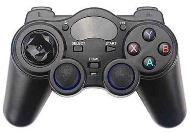 Alt view image 2 of 6 - 2.4G Wireless Gamepads Joystick Game Controller Joypad for PS3 PC Android Windows Raspberry Pi 4 Retroflag NESPi Retropie