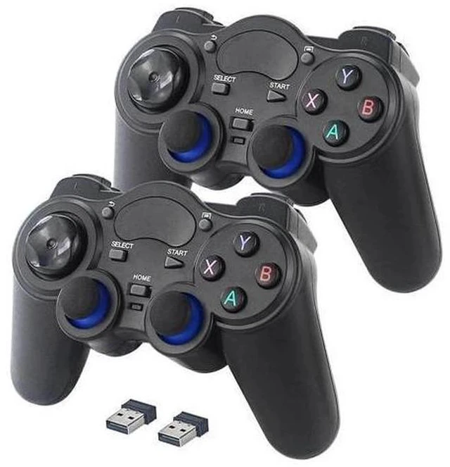 Main image of 2.4G Wireless Gamepads Joystick Game Controller Joypad for PS3 PC Android Windows Raspberry Pi 4 Retroflag NESPi Retropie