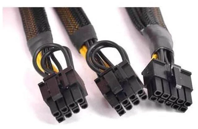 Main image of For HP ProLiant DL380 G6 G7 PCI-e Graphics Card Power Supply Cable 10 Pin to Dual 6+2 Pin 8 Pin Sleeve Flat cable