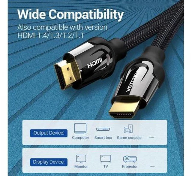 Alt view image 3 of 7 - Cable 4K/60HZ 2.0 Splitter Cable for Mi Box HDTV 2.0 Audio Cable Switch Adapter for PS4 Cable