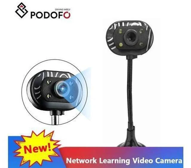 Main image of Computer HD Webcam Video Webcam USB Camera Builtin Microphone Video Teaching Live With Mic HD LED Web Camera MIC Computer
