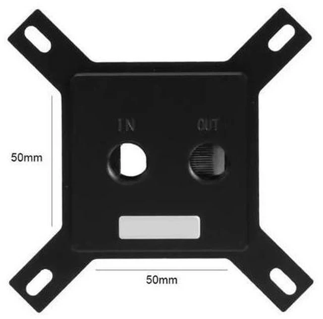 Alt view image 5 of 5 - CPU Radiator Cooler for intel LGA 1150 1151 1155 1156 PC Computer Water Cooling Accessories