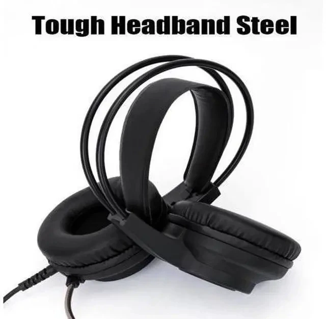Alt view image 5 of 7 - Gaming Earphones with Mic 3.5mm Wired Headset Stereo Sound Game Headphone for PC Gamer Computer Laptop PS4 LED RGB Light