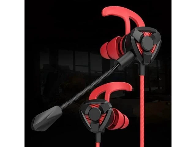 Alt view image 6 of 7 - Wired Earbuds Sport In Ear Earphones Gaming Headphone with Microphone Ear Piece for Mobile Phone PC Headset Gamer