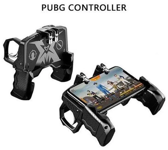 Alt view image 4 of 7 - Mobile Trigger Controller Control For Mobile Phone Game L1 R1 Shooter Triggers Fire Button For iPhone Android Phone Gamepad