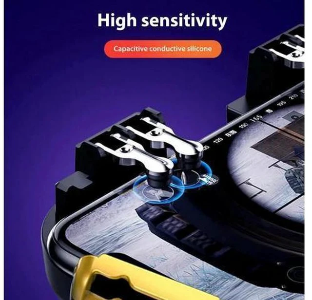 Alt view image 5 of 7 - 2020 Mobile Phone Gamepad Game Controller Joystick Cooling Fan Gamepad For PUBG Android IOS USB Mobile Phone Holder Gamepad