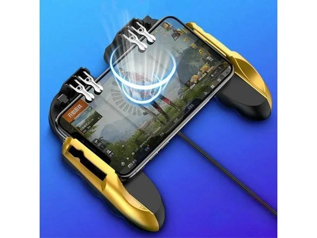 Alt view image 7 of 7 - 2020 Mobile Phone Gamepad Game Controller Joystick Cooling Fan Gamepad For PUBG Android IOS USB Mobile Phone Holder Gamepad