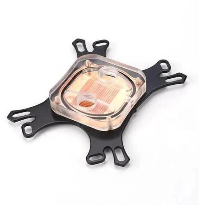 Main image of CPU Water Block Waterblock Copper Base CPU Water Cooler Computer PC Cooling Radiator for Intel for AMD with Screws