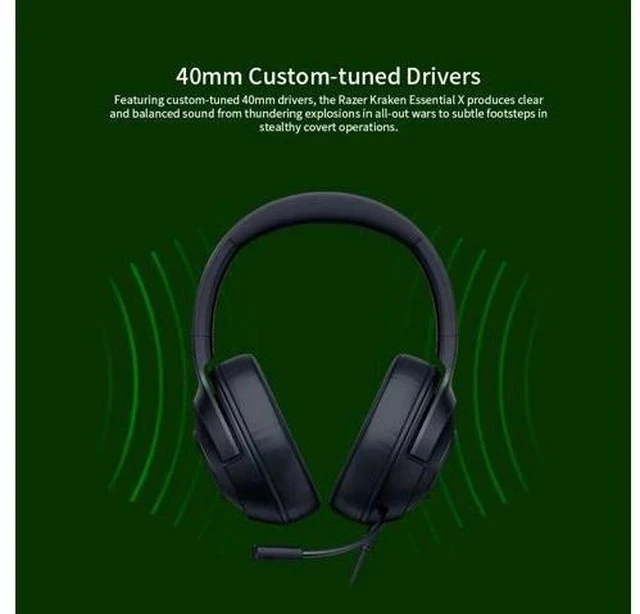 Alt view image 4 of 7 - Upgraded Kraken X Ultralight Headphone With Mic DeathAdder Essential 6400DPI Gaming Mouse for PC/Laptop/Phone Gamer