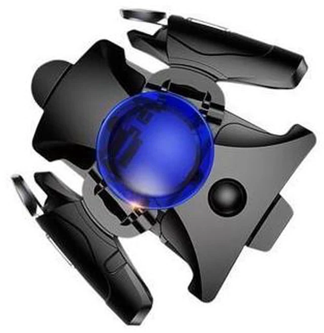 Alt view image 4 of 6 - Phone Gaming Trigger L1R1Shooter Pubg Controller for PUBG Gamepad Game Turbo Fire Button 16 Shots Per Seconds