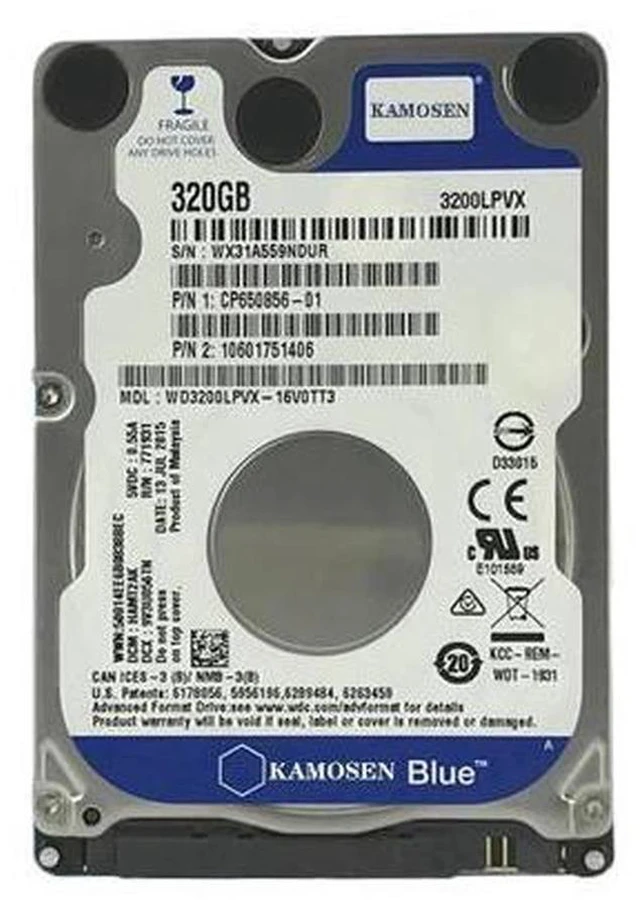 Alt view image 3 of 3 - 160gb 250gb 320gb 500gb 1tb 2tb Internal Laptop Hard Drive Laptop PC Component 2.5HDD SATA2-SATA3 8mb / 32mb 5400RPM-7200RPM hdd