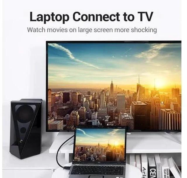 Alt view image 4 of 7 - Displayport to VGA Cable 1080P DP to VGA Converter Male to Male for Laptop Projector Monitor Display Port to VGA Adapter