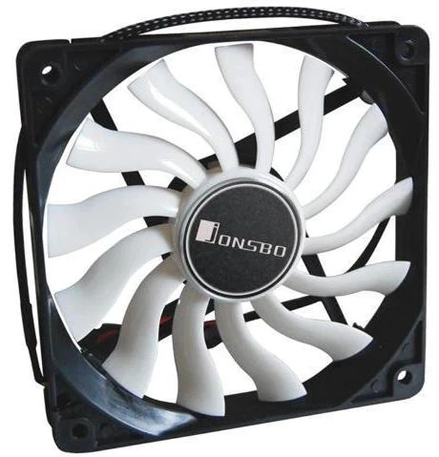 Alt view image 2 of 7 - 12020 Cpu Fan Pc Case Fan Cooler 12Cm Ultra-Thin Computer Cooling Fan 12V Mute Pc Case Fan For Computer
