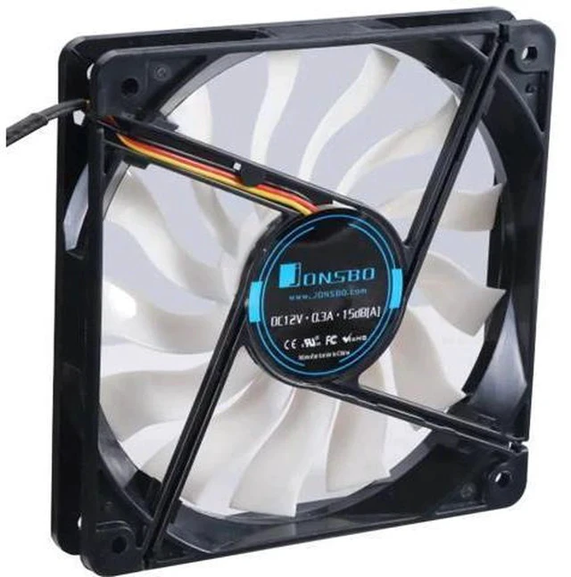 Alt view image 3 of 7 - 12020 Cpu Fan Pc Case Fan Cooler 12Cm Ultra-Thin Computer Cooling Fan 12V Mute Pc Case Fan For Computer