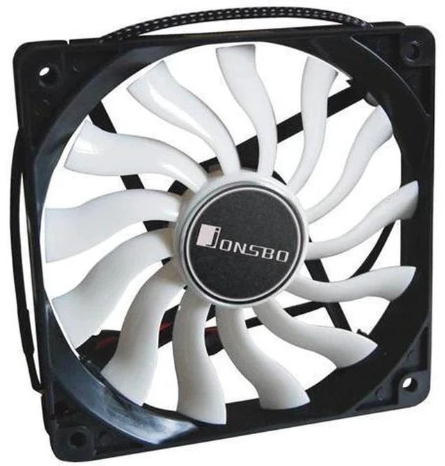 Alt view image 7 of 7 - 12020 Cpu Fan Pc Case Fan Cooler 12Cm Ultra-Thin Computer Cooling Fan 12V Mute Pc Case Fan For Computer