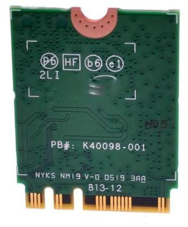 Alt view image 5 of 7 - 802.11ac 802.11ax 2.4Gbps Wireless M2 NGFF Mini PCI-e WiFi Adapter+ Bluetooth 5.0 WLAN Card for Intel Wi-Fi 6 AX200