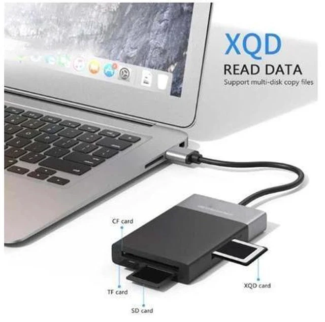 Alt view image 5 of 7 - USB 3.0 To XQD CF TF Card Reader SD Memory Card Reader For Micro SD TF USB OTG Cardreader Adapter For PC Notebook For Mac