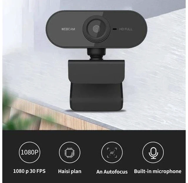 Alt view image 3 of 7 - HD Webcam 1080P Web Camera Mini Computer PC Laptop Web Cam With Microphone Free Drive USB Web Cam For Live Broadcast Video