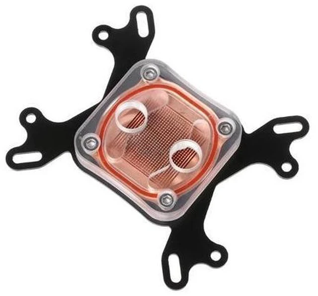 Alt view image 3 of 5 - Cooling Block For Computer CPU Cooler 50mm Transparent Cover Cooling Block For AMD Intel
