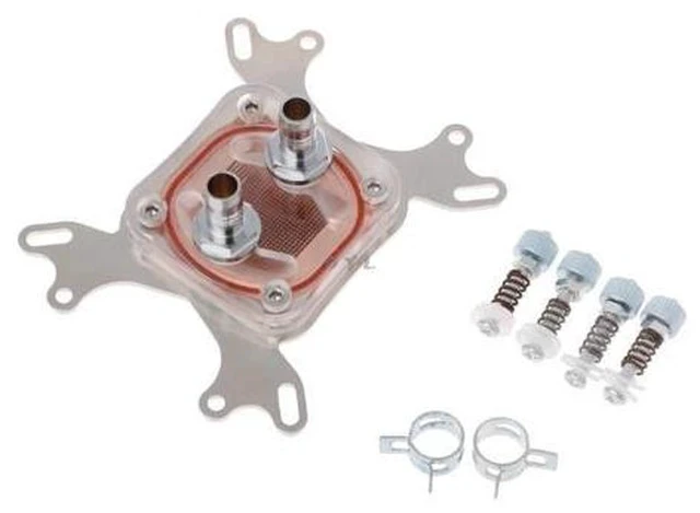 Alt view image 4 of 5 - Cooling Block For Computer CPU Cooler 50mm Transparent Cover Cooling Block For AMD Intel