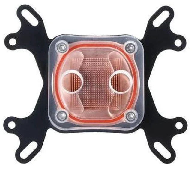 Alt view image 5 of 5 - Cooling Block For Computer CPU Cooler 50mm Transparent Cover Cooling Block For AMD Intel