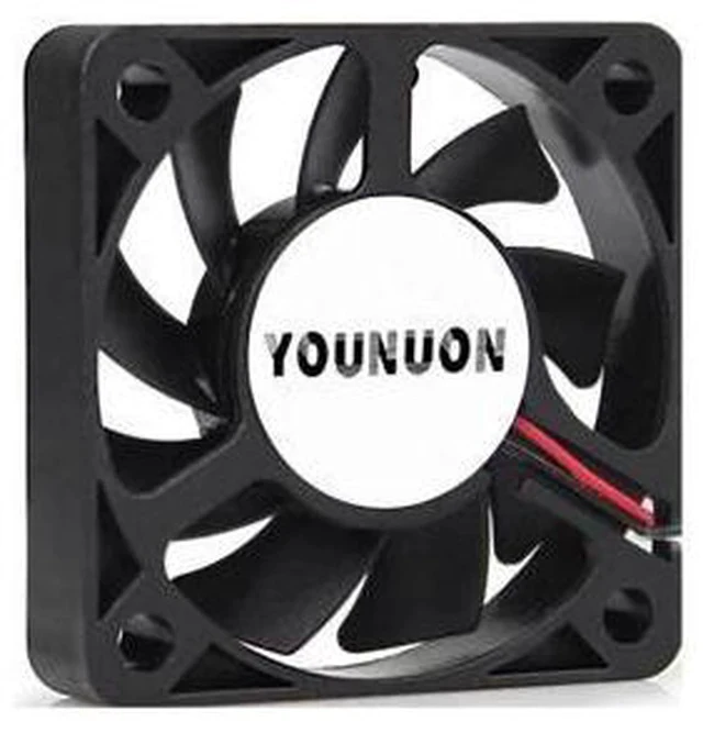 Alt view image 3 of 5 - 2 Pieces DC 24V 12V 5V 50MM 5010 Cooling Fan 2Pin 3PIN Ball Bearing Computer Case CPU Cooler Cooling Fan 50x50x10mm Cooler Fan
