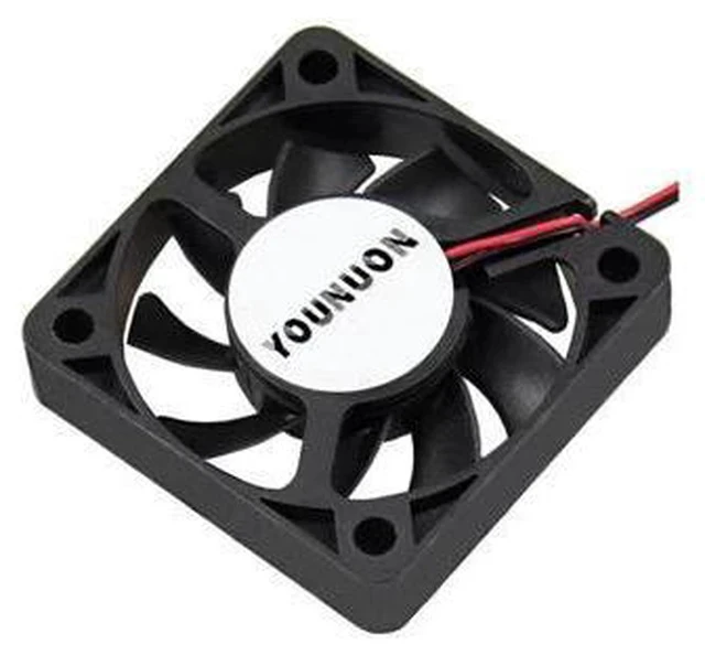 Alt view image 5 of 5 - 2 Pieces DC 24V 12V 5V 50MM 5010 Cooling Fan 2Pin 3PIN Ball Bearing Computer Case CPU Cooler Cooling Fan 50x50x10mm Cooler Fan