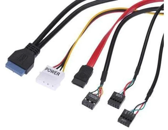 Alt view image 5 of 5 - Card Reader USB 3.0 Front Panel Media Dashboard Multi-Function Front Panel Card Reader USB 2.0 and USB 3.0 5.25"