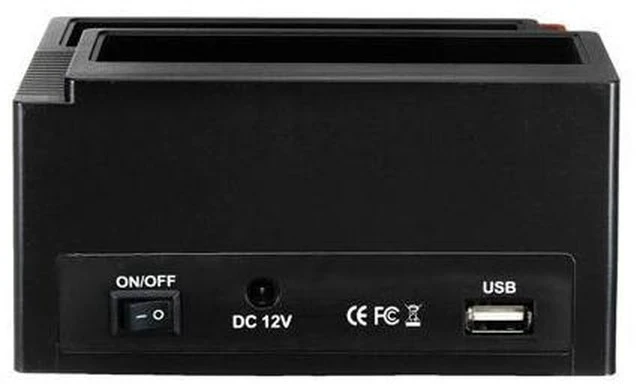 Alt view image 4 of 5 - 2.5 Inch/3.5 Inch USB 3.0 to 2 SATA 1 IDE HDD Hard Drive Docking Station Drive Disk Clone Card Reader USB3.0 M2 TF SD S