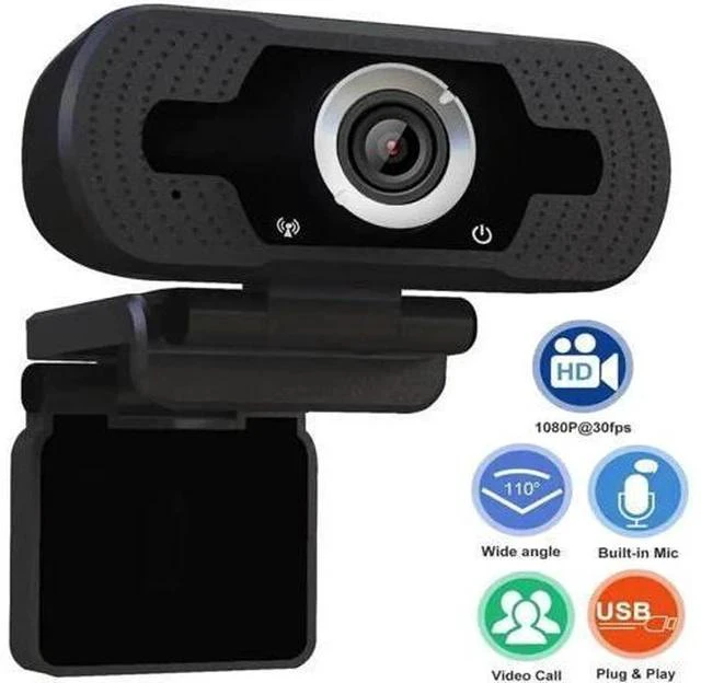 Main image of HD Webcam Web Camera 1080P Webcam Camera With Microphone, For PC Laptop Desktop USB Webcams, Computer Camera Net Lesson Equip