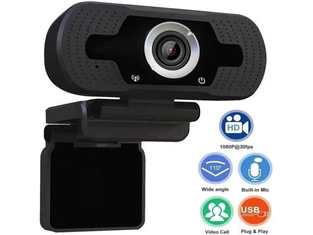 Alt view image 6 of 7 - HD Webcam Web Camera 1080P Webcam Camera With Microphone, For PC Laptop Desktop USB Webcams, Computer Camera Net Lesson Equip