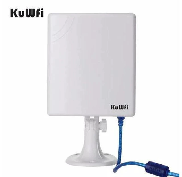 Alt view image 2 of 7 - 2.4G WiFi USB Adapter 150Mbps Long Distance Wifi Antenna High Power Wireless Network Card Desktop Wifi Receiver With 5m Cable