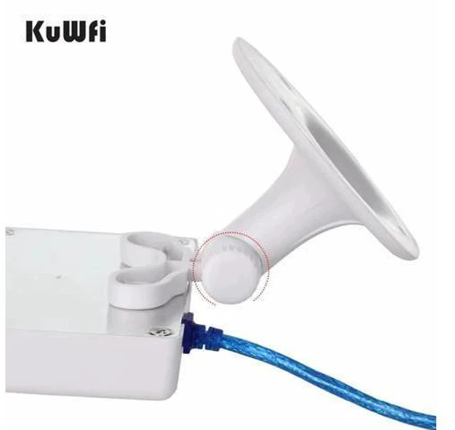Alt view image 5 of 7 - 2.4G WiFi USB Adapter 150Mbps Long Distance Wifi Antenna High Power Wireless Network Card Desktop Wifi Receiver With 5m Cable