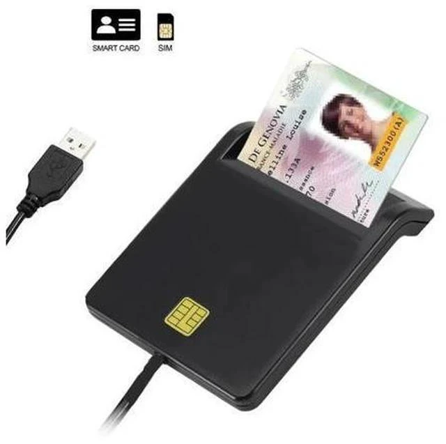Alt view image 5 of 5 - Portable Smart Card Reader For Bank Card Tax Card ID CAC DNIE ATM IC SIM Card Reader for Android Phones and Tablet