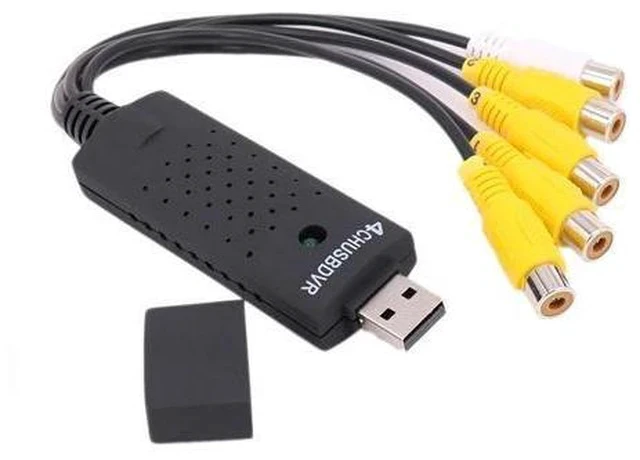 Alt view image 3 of 4 - 4 Channel USB Video Capture Card DVR For CCTV Camera Monitor DVD 4CH Usb Dvr Cards Board To VHS Video Recording PAL /NTSC