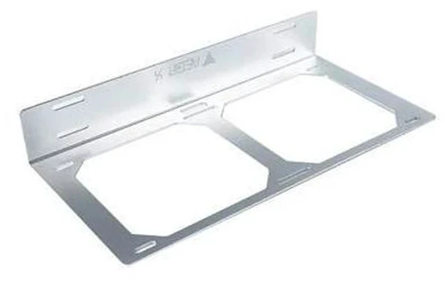 Alt view image 3 of 5 - Radiator Holder 120MM 240MM 360MM Radiator Mount Bracket, Computer Case Accessory Gadget Silver,Black