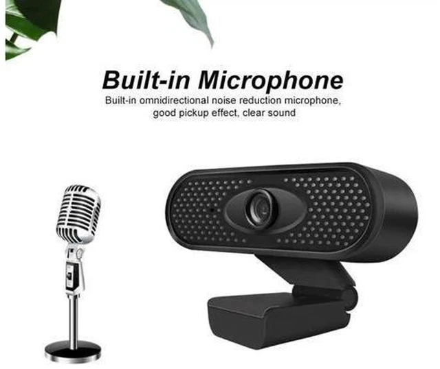 Alt view image 3 of 5 - web cam camera webcam full hd 1080p with Built-in HD Microphone web cam For Computer PC Laptop Video