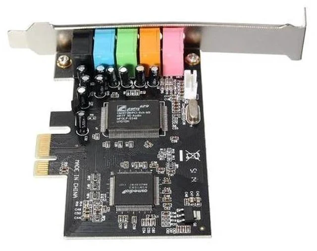 Alt view image 4 of 4 - PCI Express PCI E 5.1 Channel 3D Audio 6 Channels Digital Sound Card For win XP