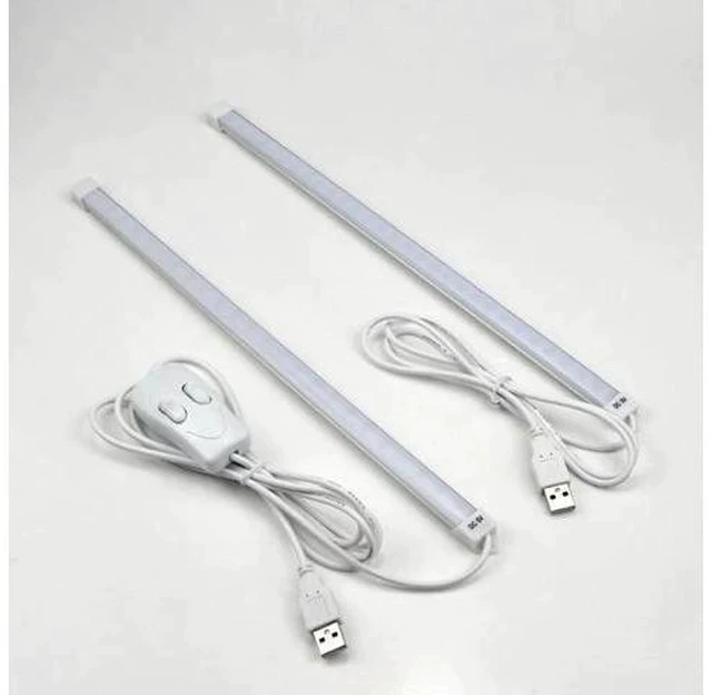 Alt view image 6 of 7 - DC 5V USB LED Desk lamp Hard Rigid Bar light 30 LEDs Lamp Tube For Night Children Study Reading Book Night Lighting