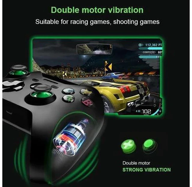 Alt view image 2 of 7 - 2.4GHz Wireless Gamepad Joystick Support For XBox 1 Controller For Win PC For ps3/Android smartphones Controller