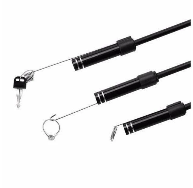 Alt view image 5 of 7 - Endoscope Camera 1200P Sewer Drain Snake Security Usb Camera HD Endoscopic Pipe Locator Usb Borescope Mini Camera