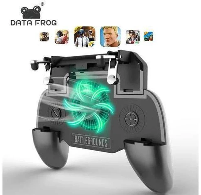 Alt view image 3 of 7 - For Pubg Game Gamepad For Mobile Phone Game Controller l1r1 Shooter Trigger Fire Button For IPhone For Free Fire