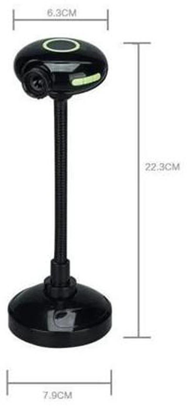 Alt view image 3 of 5 - 12 Million Pixels HD USB 2.0 Webcam PC Camera Vertical WebCam Digital Video Web camera with MIC for Computer PC Laptop