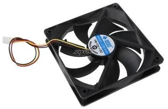 Alt view image 3 of 5 - 120x120x25mm DC 12V 0.15A 3 Pin 9-Blade Computer Case Cooling Fan Cooler 12025 Drop ship