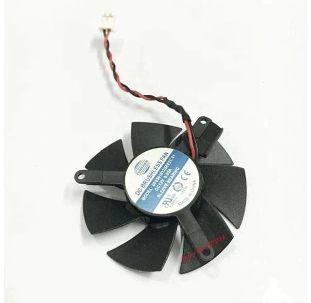 Alt view image 5 of 5 - 47mm DC 12v Computer radiator VGA Cooler Fan For nVIDIA Geforce GT220 GTS210 Graphics Video Card cooling