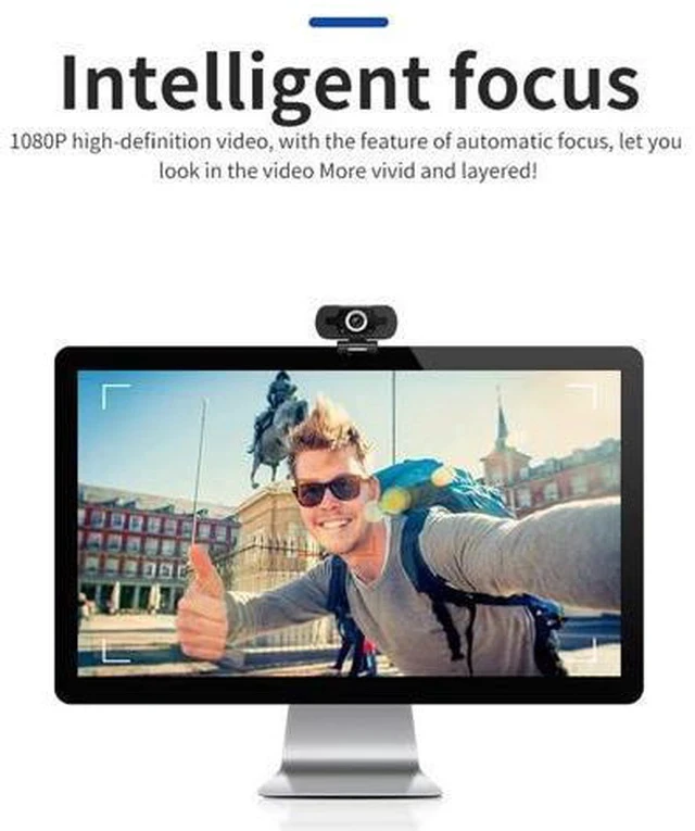 Alt view image 5 of 5 - webcam 3.0 pc camera High Definition Web Cam with Built-in HD Microphone webcam led for computer web cam full hd 1080p