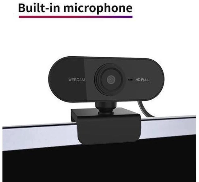 Alt view image 7 of 7 - 720P HDWeb Camera With Built-in HD Microphone Web Cam 360 Degrees Widescreen Video Usb Camera For Computer PC Laptop