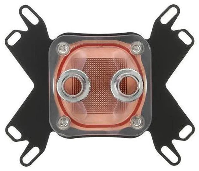 Alt view image 5 of 7 - Copper CPU Cooler Water Cooling Water Block for Intel LGA 1155 2011 AMD AM4 Computer Components Fans Cooling