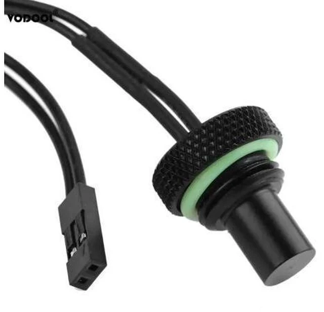 Alt view image 5 of 5 - G1/4 Temperature Measurement Water Stop Sealing Plug TCWD-V1 10K built-in Thermistor Water Cooling PC Computer System