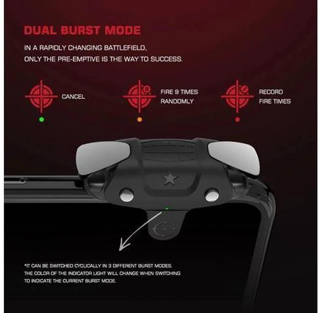 Alt view image 5 of 5 - F5 Falcon Mini Mobile Game Controller Plug and Play Gamepad for iOS / Android No Need Bluetooth APP Zero Latency PUBG
